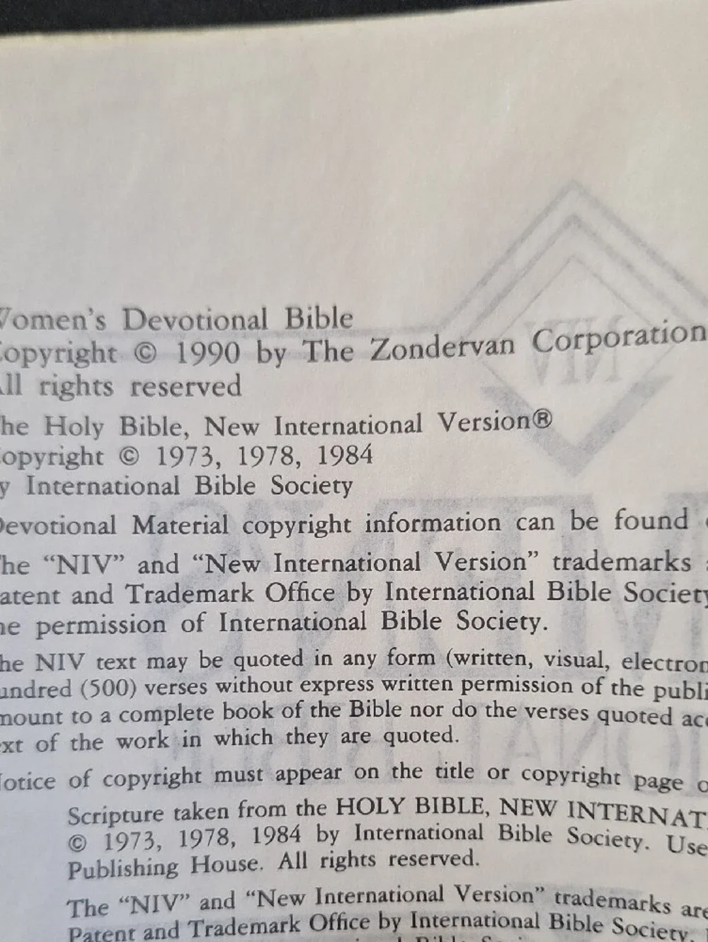 Holy Bible make bundle